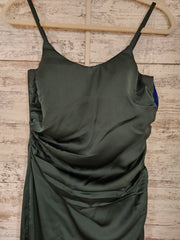 GREEN LONG EVENING GOWN (NEW)