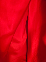 RED A LINE GOWN
