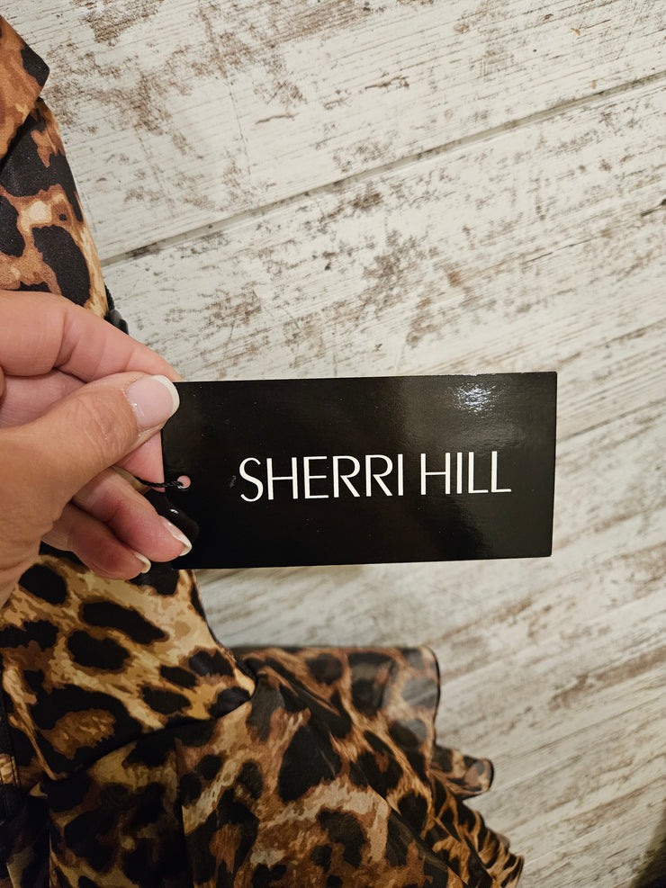 ANIMAL PRINT SHORT DRESS-NEW$590