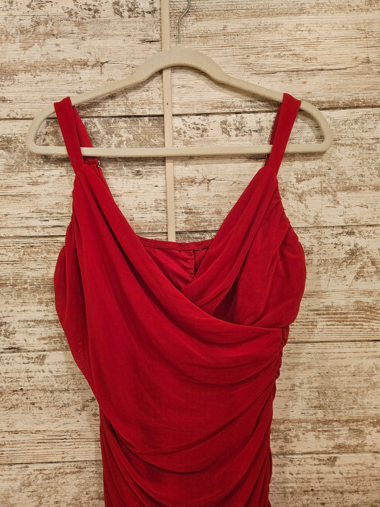 RED SHORT DRESS