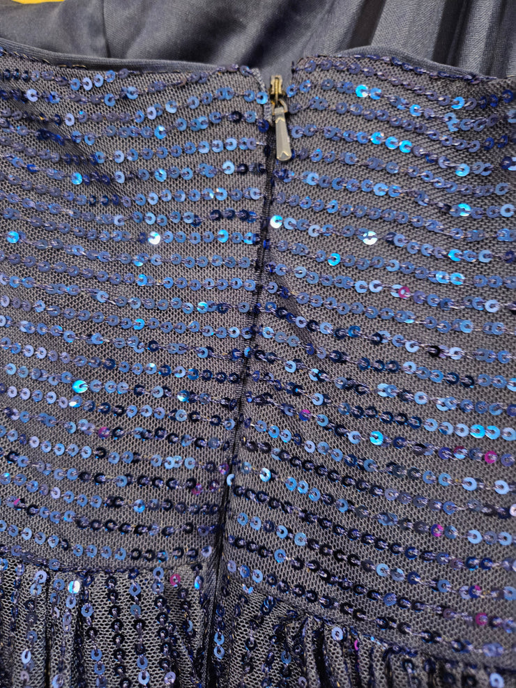 ROYAL BLUE LONG DRESS (NEW)