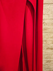 RED LONG EVENING GOWN