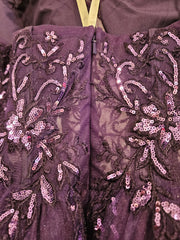 PURPLE PRINCESS GOWN