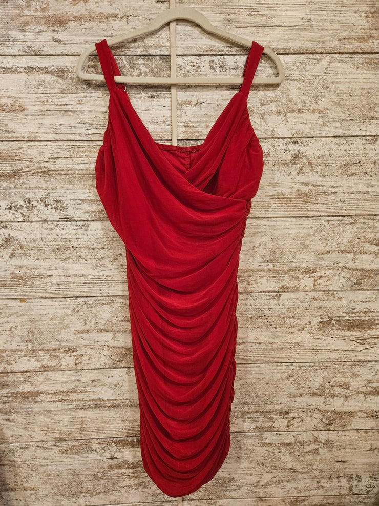 RED SHORT DRESS