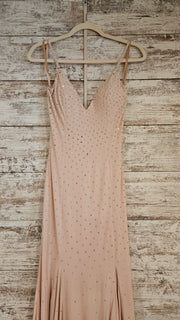 PINK SPARKLY LONG DRESS (NEW)