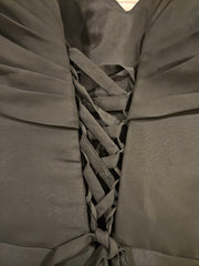 BLACK LONG EVENING GOWN (NEW)