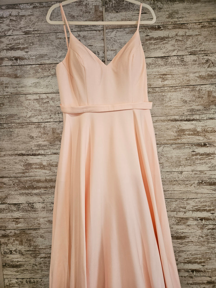PINK A LINE GOWN