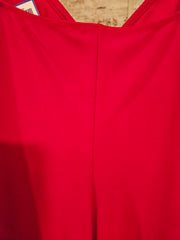 RED LONG EVENING GOWN