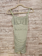 GREEN SHORT DRESS