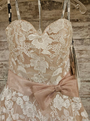 WHITE/NUDE WEDDING GOWN (NEW) $1599
