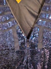 ROYAL BLUE SPARKLY MERMAID-NEW