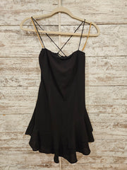 BLACK SHORT DRESS