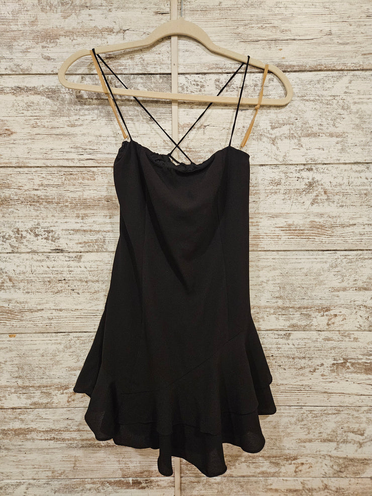 BLACK SHORT DRESS