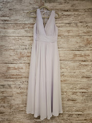 WHITE LONG EVENING GOWN (NEW)
