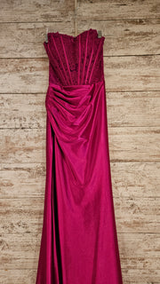 PINK LONG EVENING GOWN (NEW)