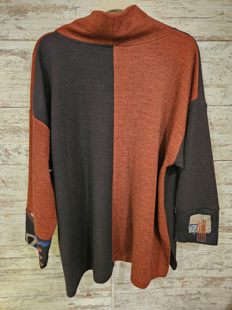 BROWN/BLACK TOP (NEW) $84