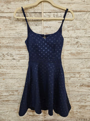 NAVY SHORT DRESS