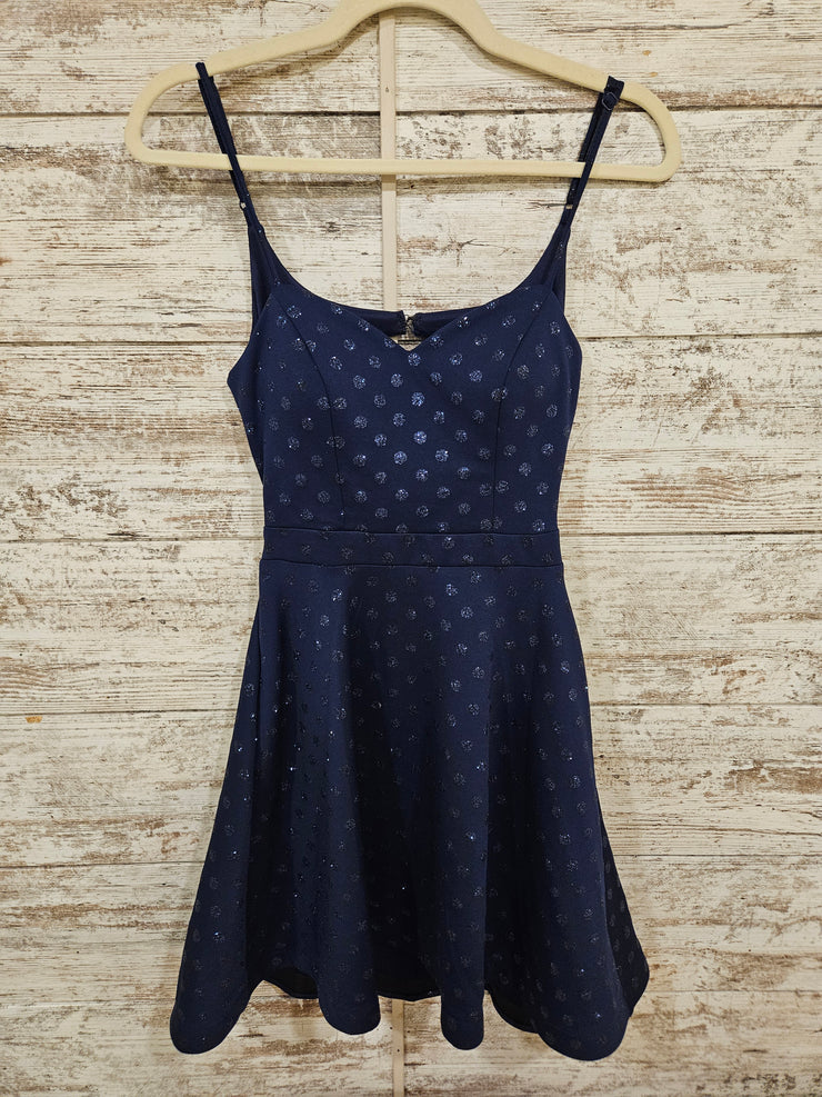 NAVY SHORT DRESS