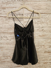BLACK SHORT DRESS