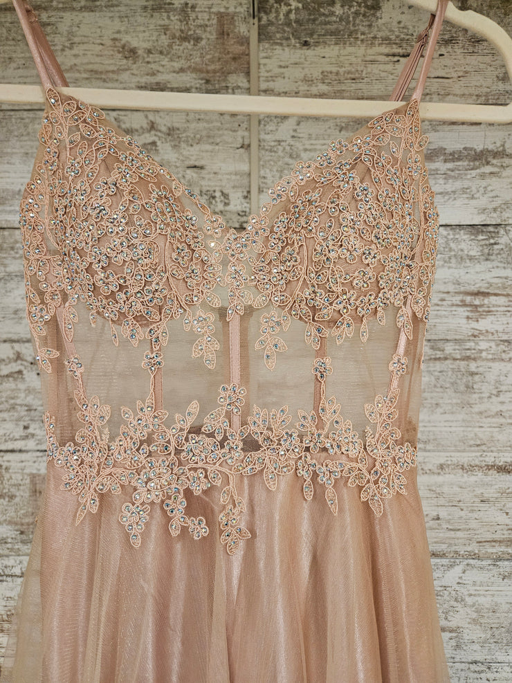 BLUSH A LINE GOWN