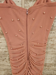 PINK PEARL SHORT DRESS