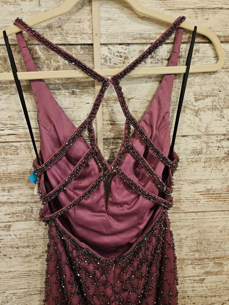 PURPLE SHORT DRESS-NEW $399