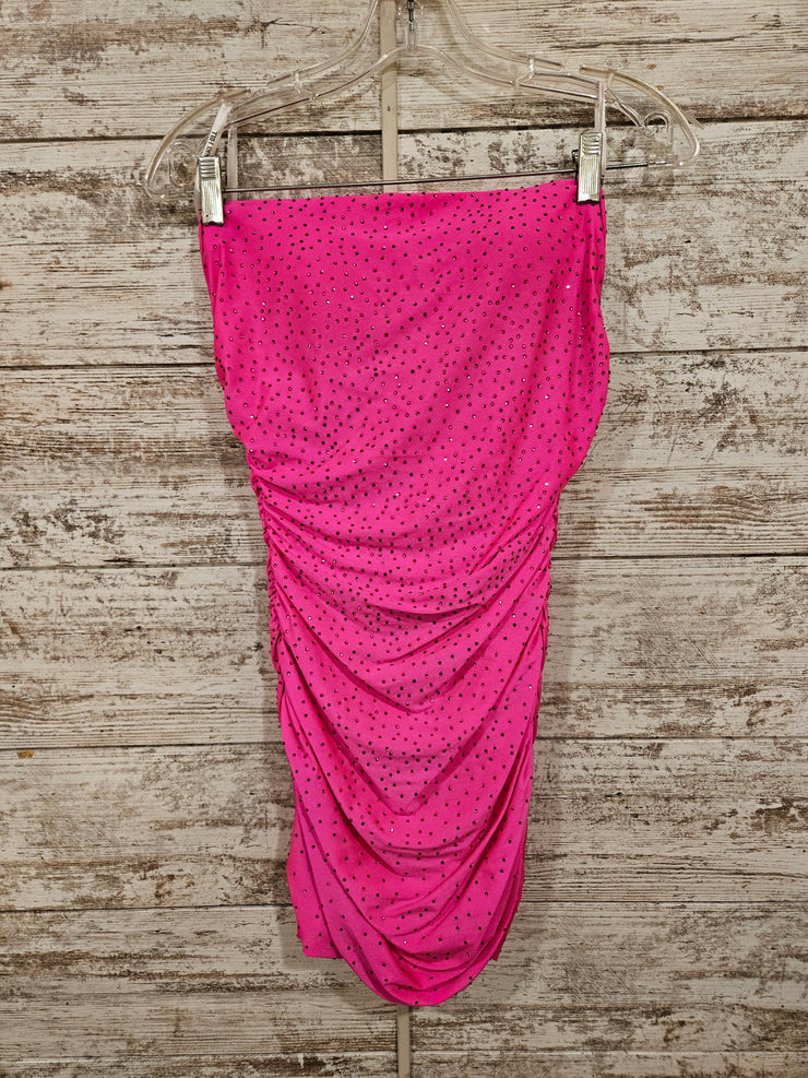 PINK SPARKLY SHORT DRESS $499