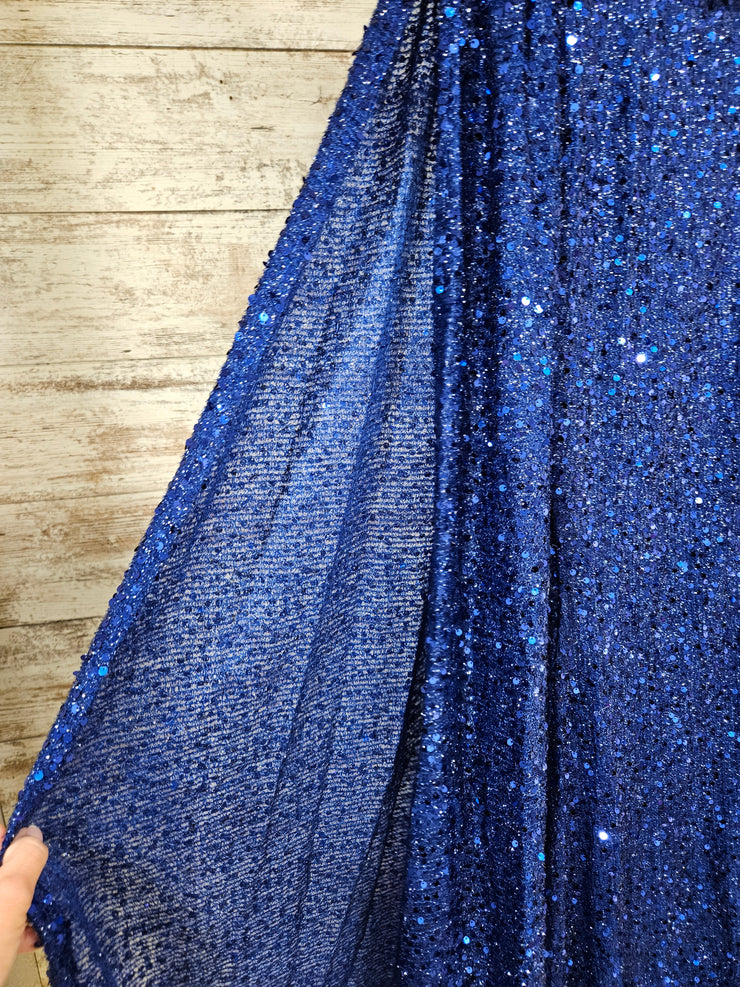ROYAL BLUE SPARKLY DRESS (NEW)