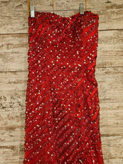 RED MERMAID GOWN