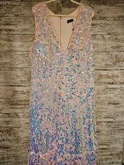 PINK LONG EVENING GOWN (NEW)