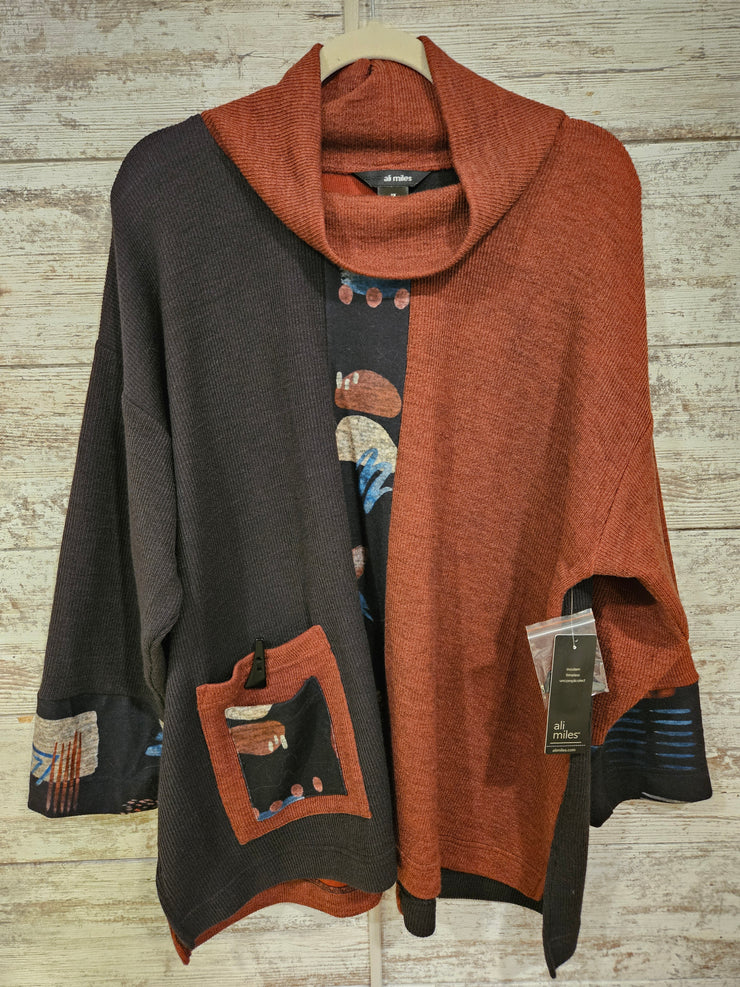 BROWN/BLACK TOP (NEW) $84