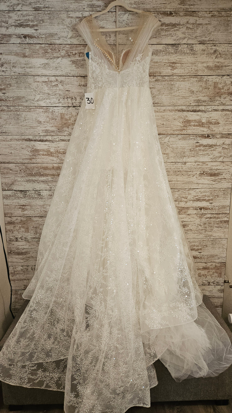 WHITE WEDDING GOWN - NEW $1420