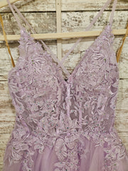 LAVENDER FLUFFY SHORT DRESS