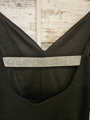 BLACK SHORT DRESS
