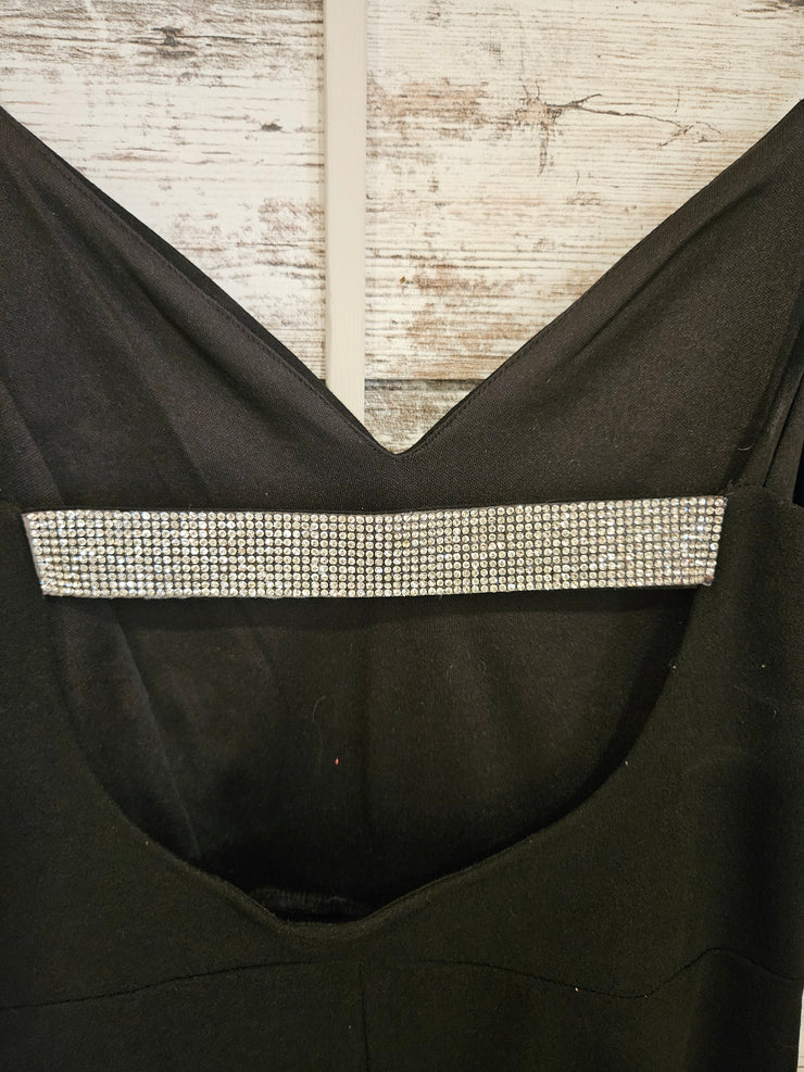 BLACK SHORT DRESS