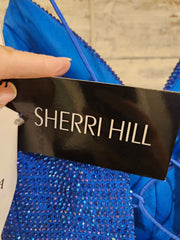 ROYAL BLUE LONG DRESS-NEW $598