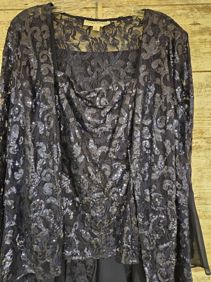 NAVY 3 PC. PANTS SET