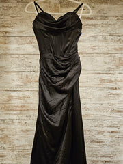 BLACK LONG EVENING GOWN (NEW)