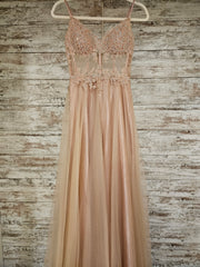 BLUSH A LINE GOWN