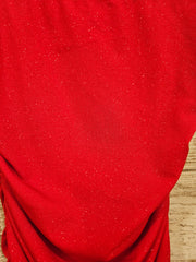 RED SPARKLY SHORT DRESS