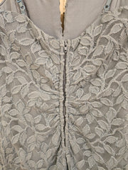 BLUE/FLORAL SHORT DRESS