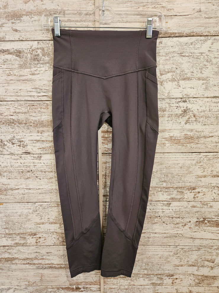 GRAY LEGGINGS W/POCKETS