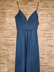 TEAL LONG EVENING GOWN (NEW)