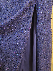 ROYAL BLUE SPARKLY DRESS (NEW)