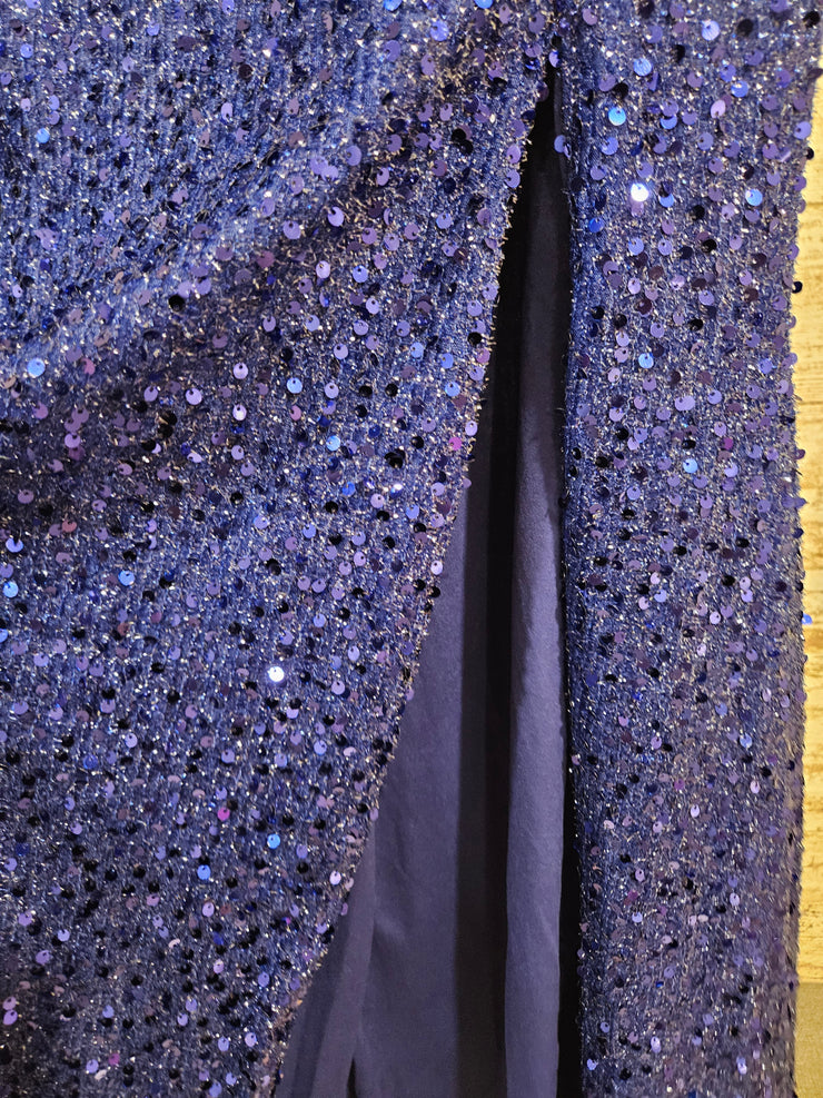 ROYAL BLUE SPARKLY DRESS (NEW)