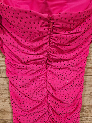 PINK SPARKLY SHORT DRESS $499