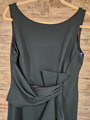 GREEN LONG EVENING GOWN