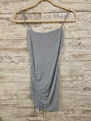 BLUE SPARKLY SHORT DRESS