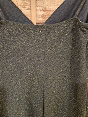 GREEN SPARKLY SHORT DRESS