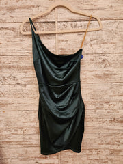 GREEN SHORT DRESS
